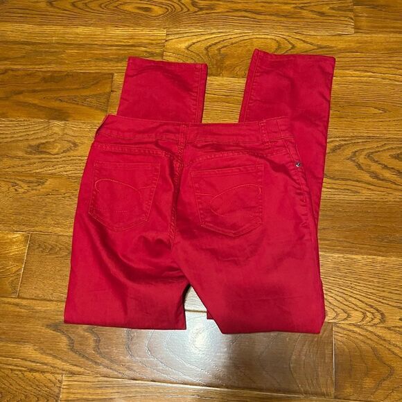 Chico’s bundle of size 0.5 platinum denim violet and ruby pants - Picture 3 of 7